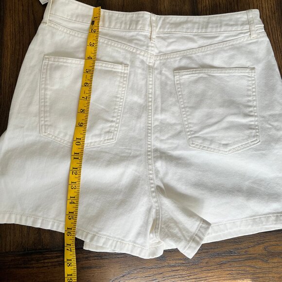 GAP White Denim Wrap Mini Skort – Size 31 – NWT - Picture 9 of 10